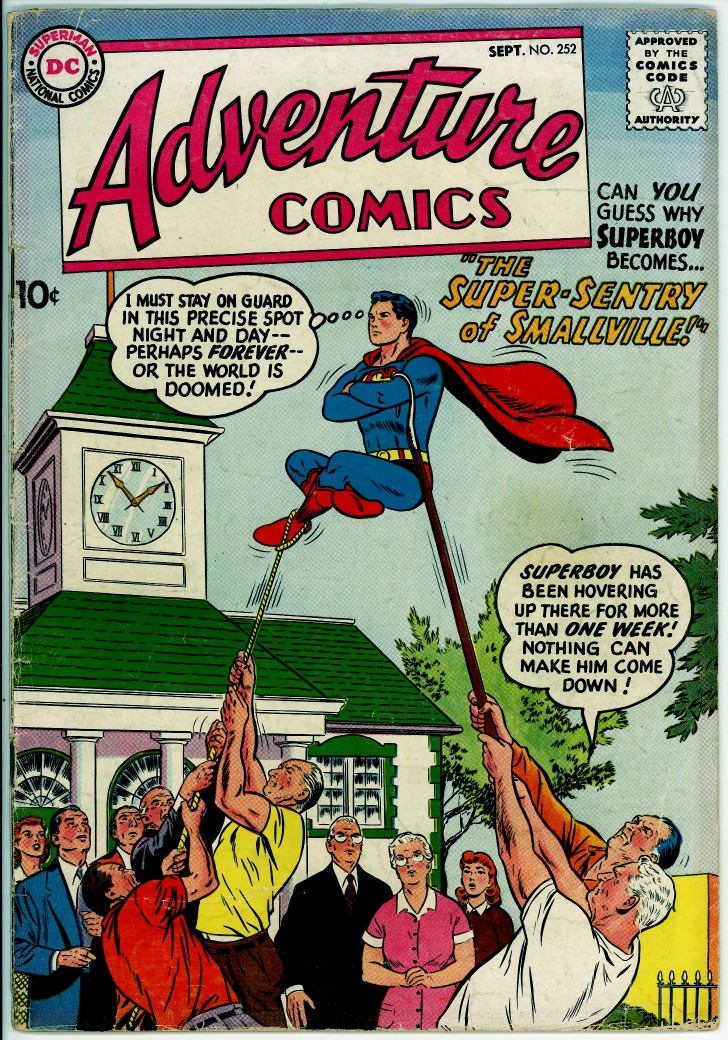 Adventure Comics 252 (APPARENT G/VG 3.0)