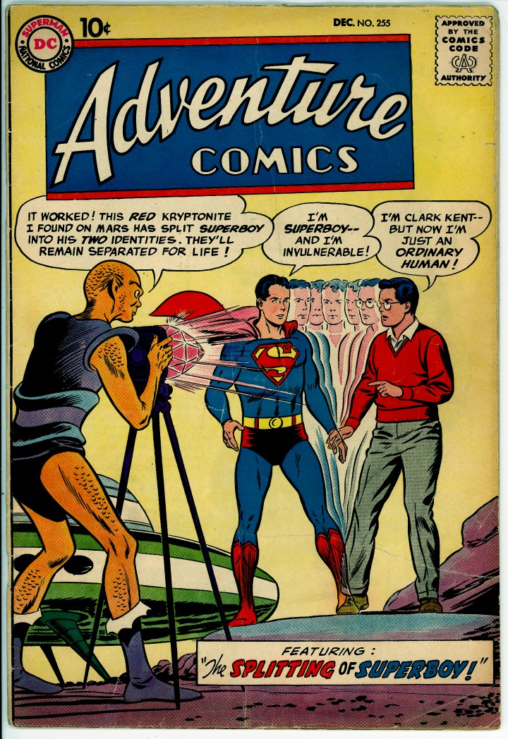 Adventure Comics 255 (APPARENT VG 4.0)