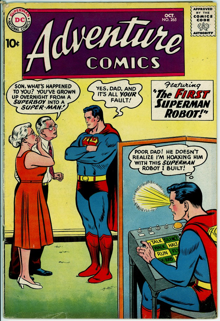 Adventure Comics 265 (VG+ 4.5)