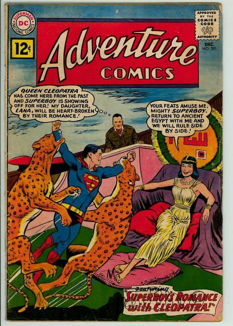 Adventure Comics 291 (G+ 2.5)