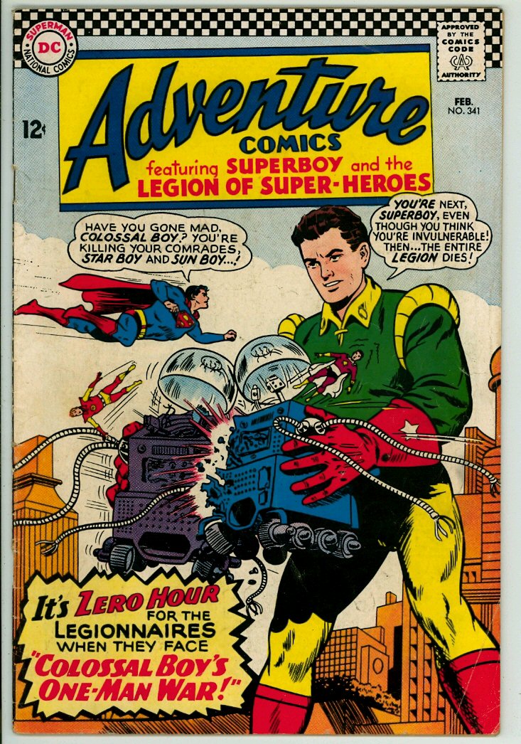 Adventure Comics 341 (VG- 3.5)