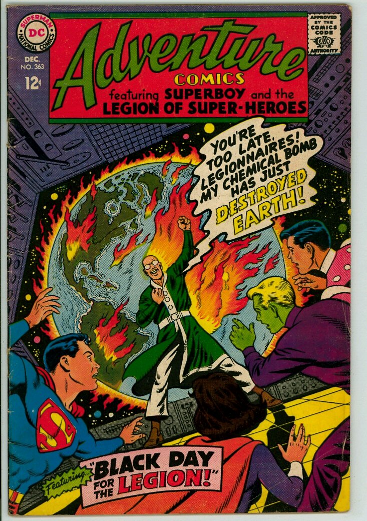 Adventure Comics 363 (VG- 3.5) 