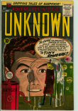 Adventures into the Unknown 63 (VG/FN 5.0)