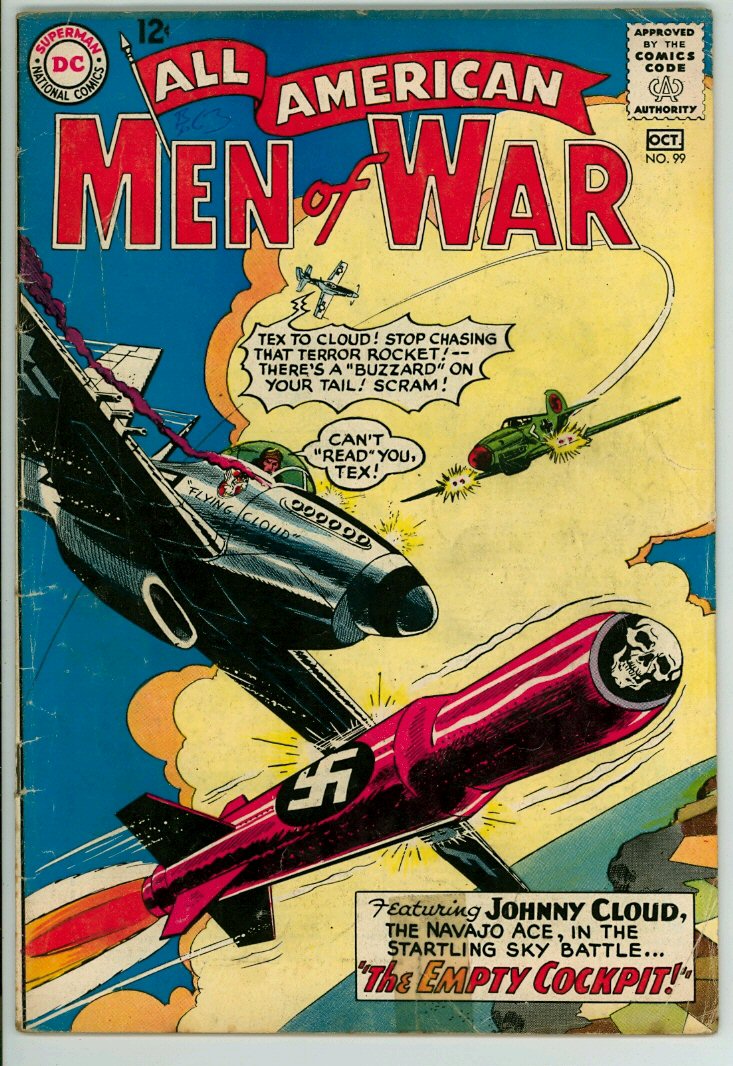 All American Men of War 99 (G/VG 3.0) 