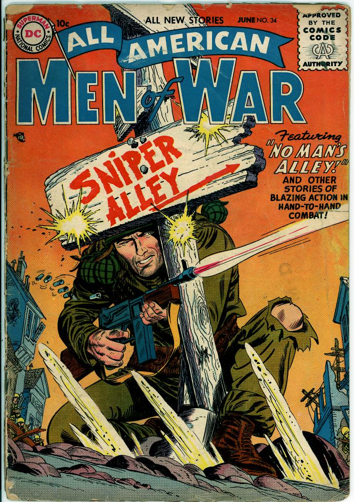 All American Men of War 34 (FR/G 1.5)