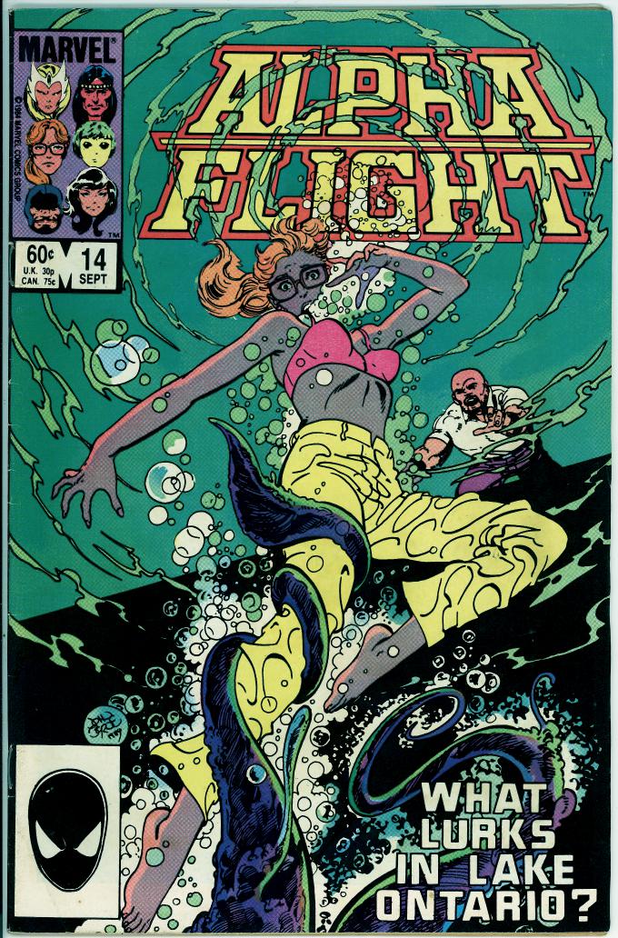 Alpha Flight 14 (VG/FN 5.0)