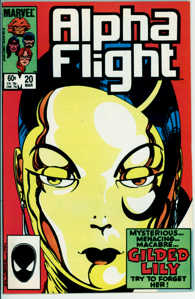 Alpha Flight 20 (VF+ 8.5)