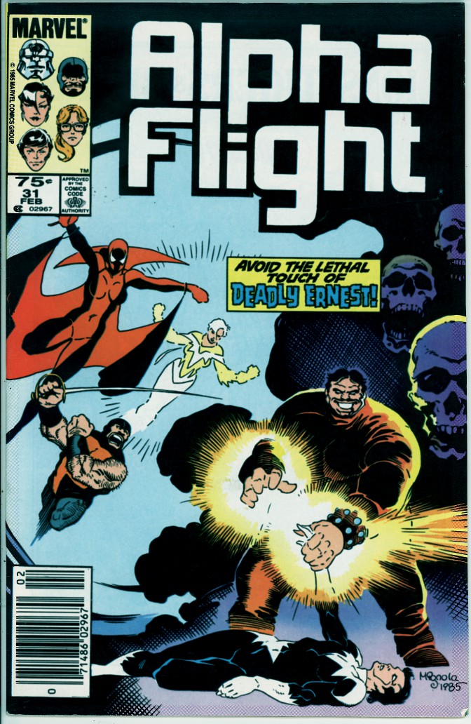 Alpha Flight 31 (FN 6.0) *Mark Jewelers insert*