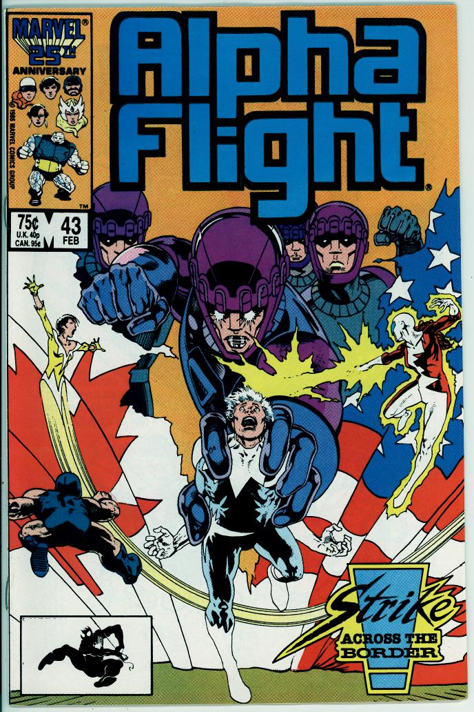 Alpha Flight 43 (VF+ 8.5)