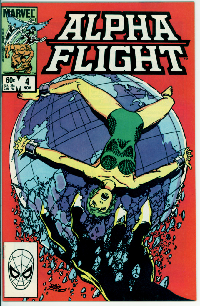 Alpha Flight 4 (VF+ 8.5)