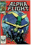 Alpha Flight 4 (VF+ 8.5)