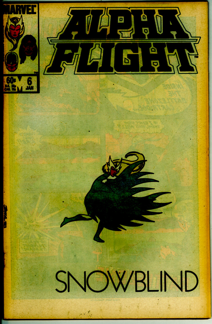 Alpha Flight 6 (VF+ 8.5)