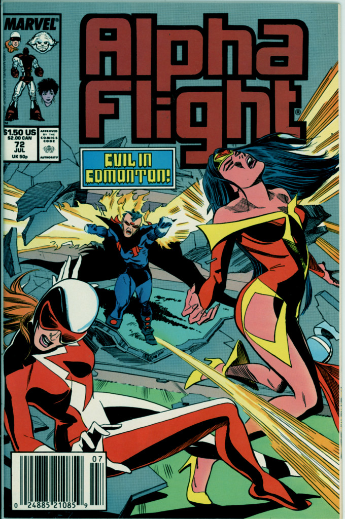 Alpha Flight 72 (VF+ 8.5)