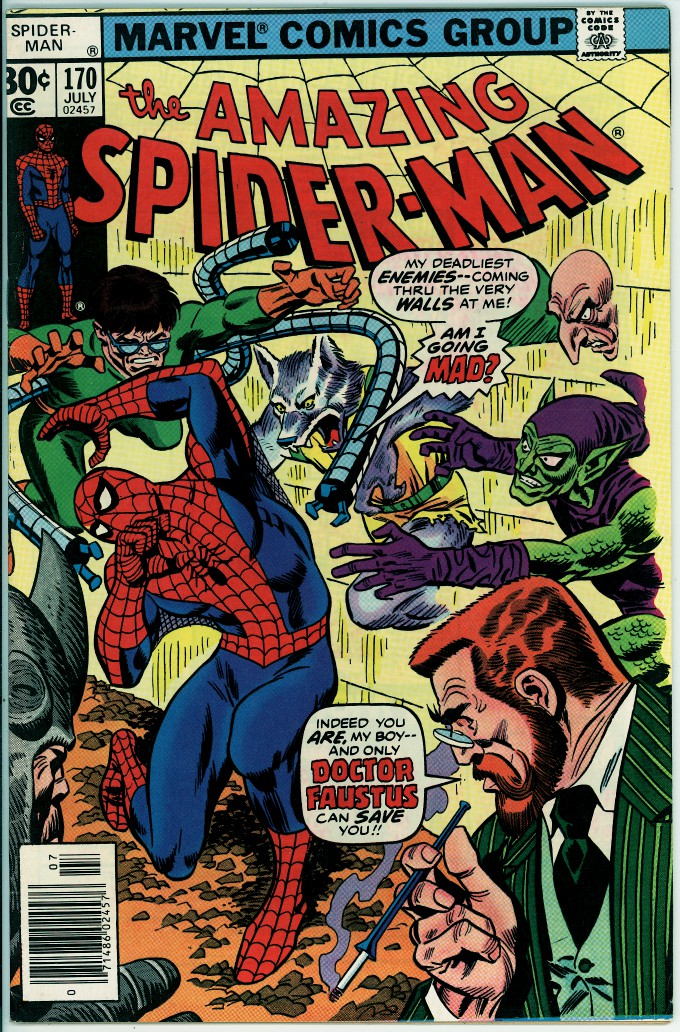 Amazing Spider-Man 170 (FN/VF 7.0)