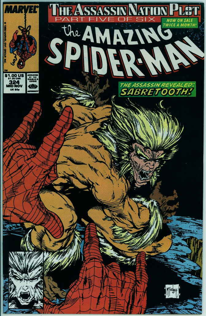 Amazing Spider-Man 324 (VF/NM 9.0)