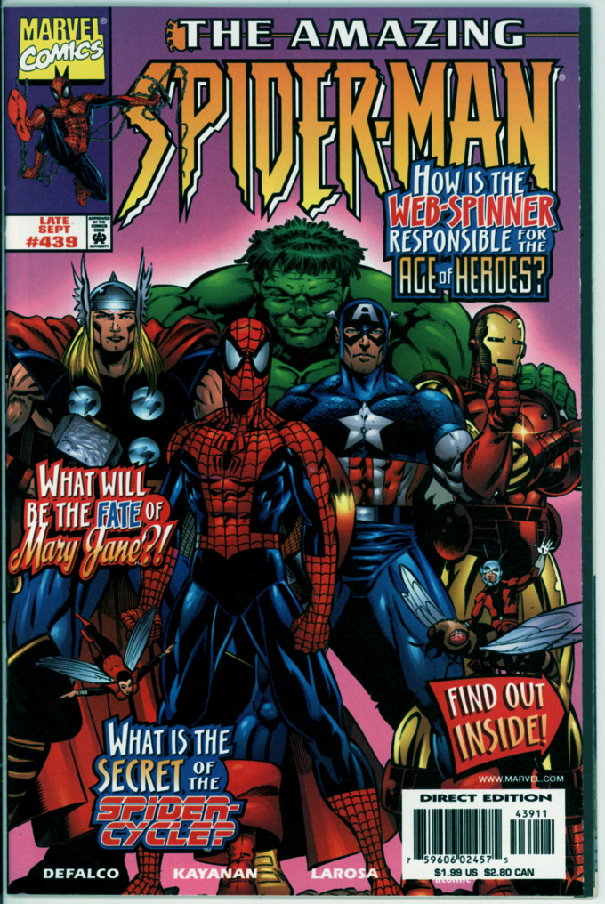 Amazing Spider-Man 439 (VF/NM 9.0)