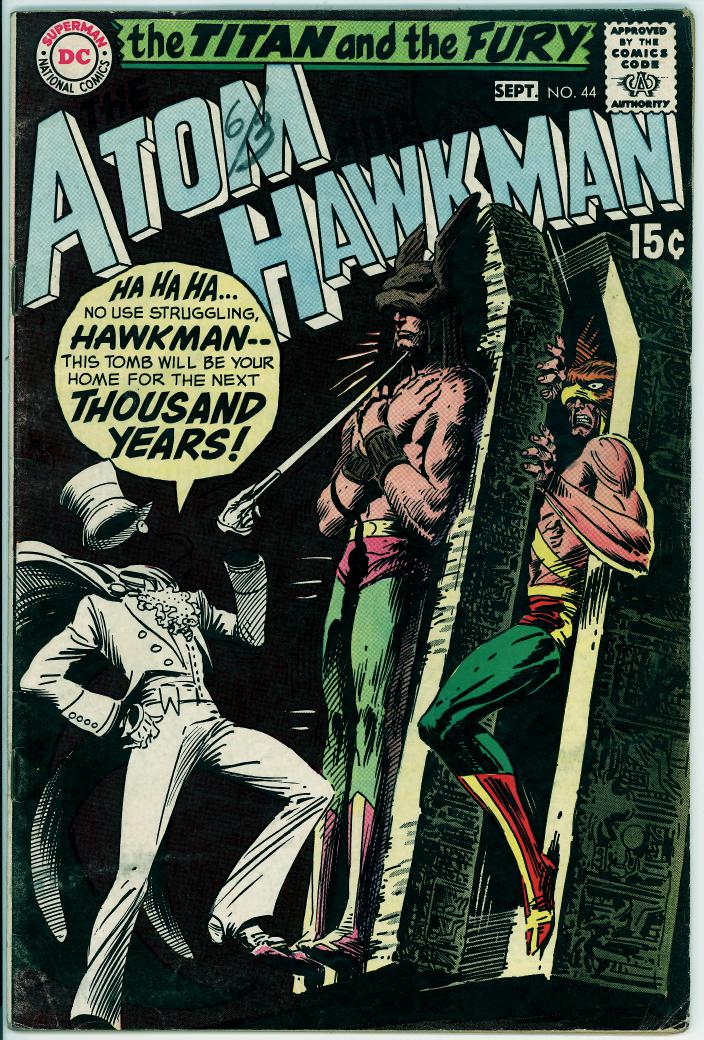 Atom and Hawkman 44 (VG 4.0)