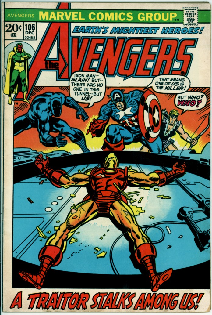 Avengers 106 (VG 4.0)