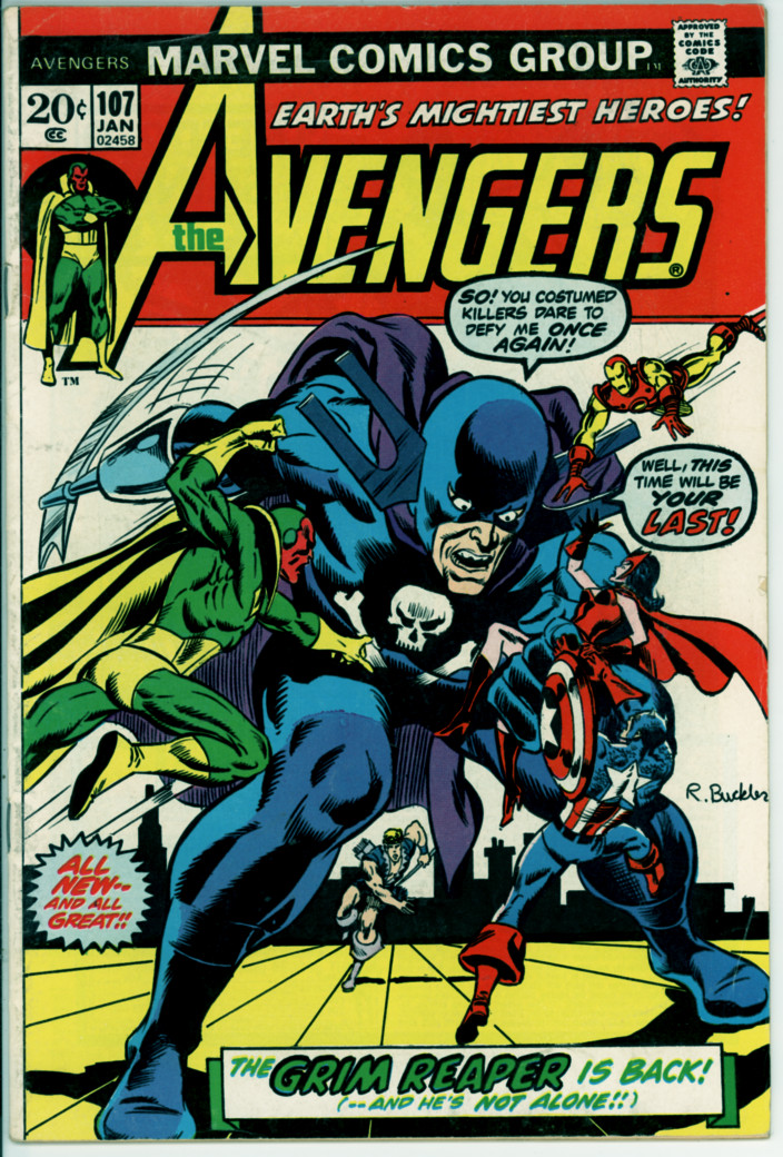 Avengers 107 (VG- 3.5)
