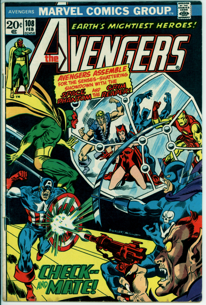 Avengers 108 (VG- 3.5)