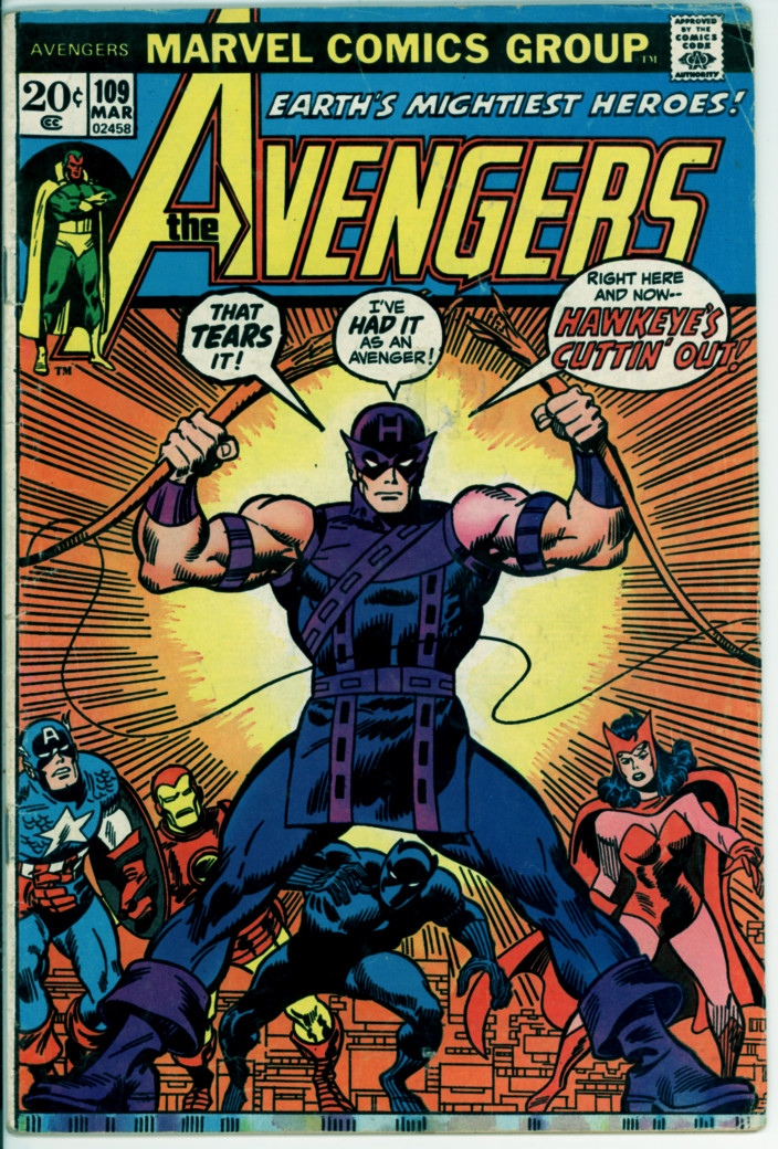 Avengers 109 (G 2.0)