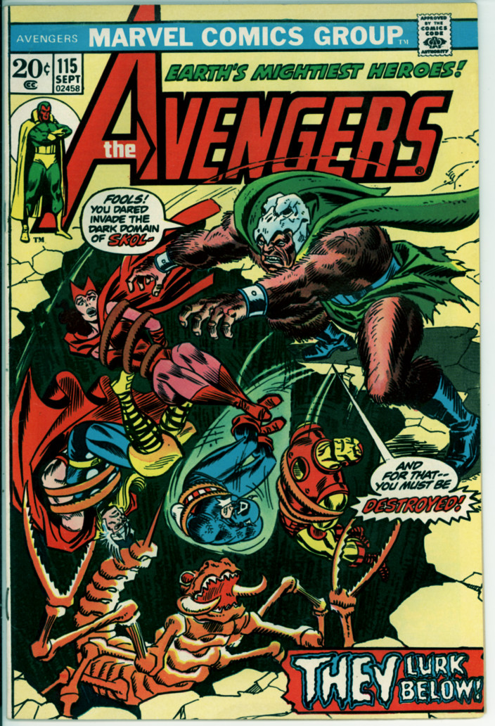 Avengers 115 (G+ 2.5)