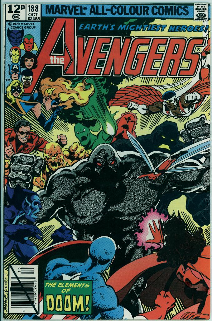 Avengers 188 (VF 8.0) pence