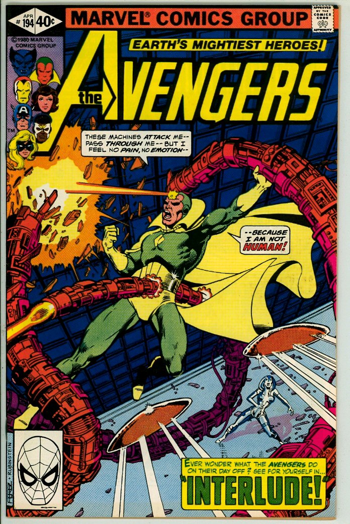 Avengers 194 (VF 8.0)
