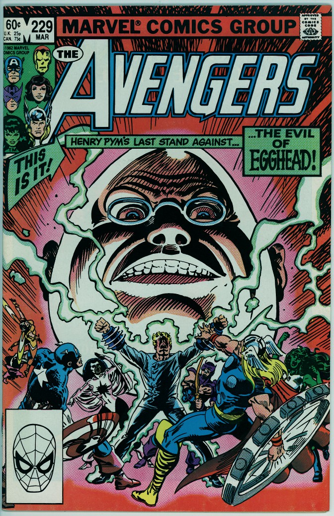 Avengers 229 (VF+ 8.5)