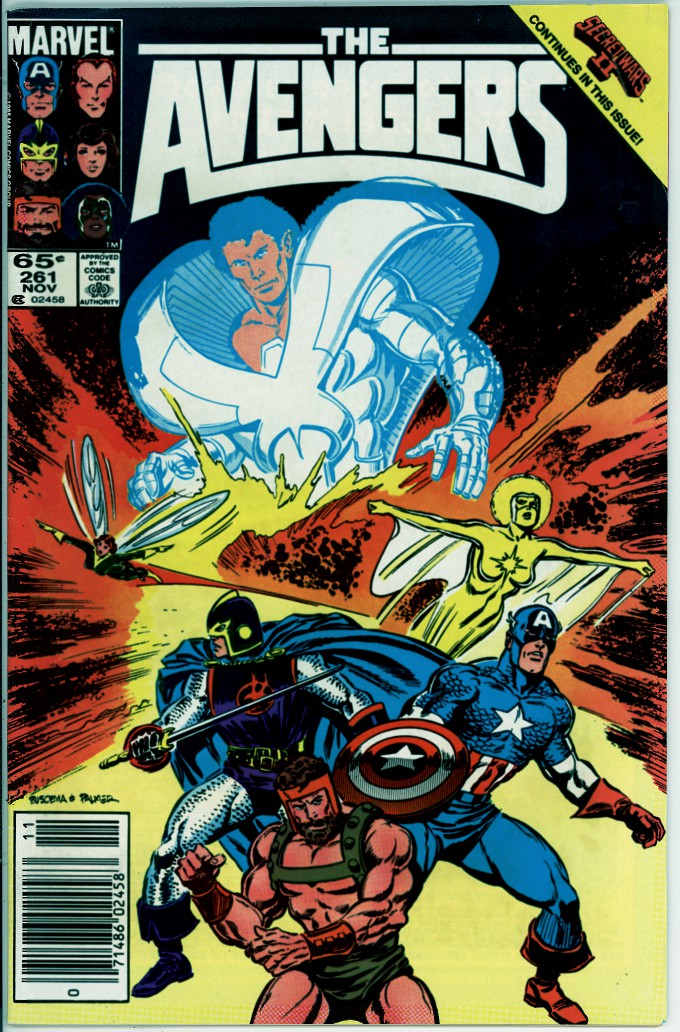 Avengers 261 (VG/FN 5.0) *Mark Jewelers insert*