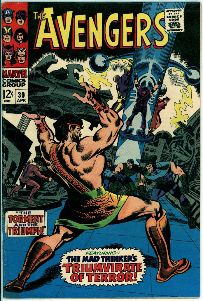 Avengers 39 (VG- 3.5)