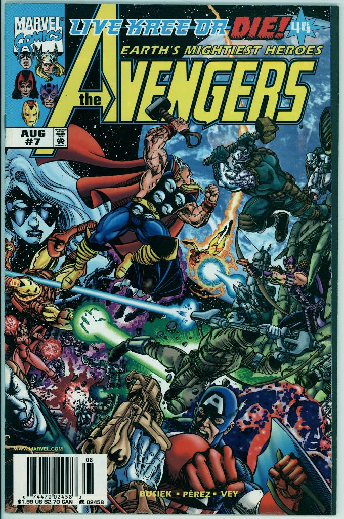 Avengers (3rd series) 7 (FN/VF 7.0)