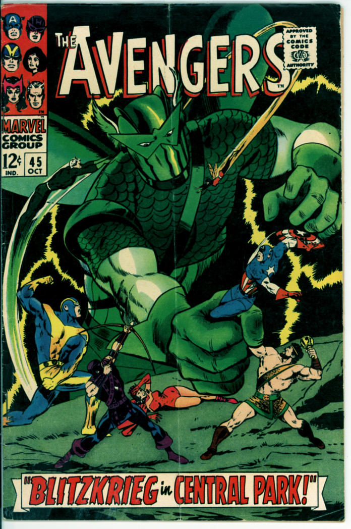 Avengers 45 (VG- 3.5)