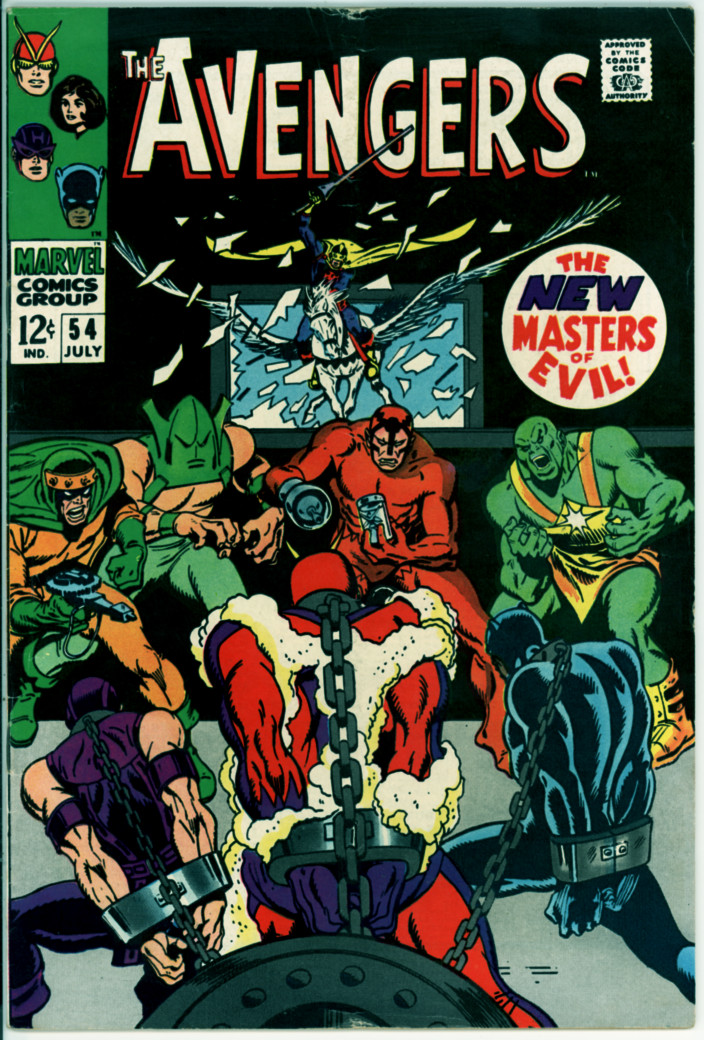 Avengers 54 (VG- 3.5)