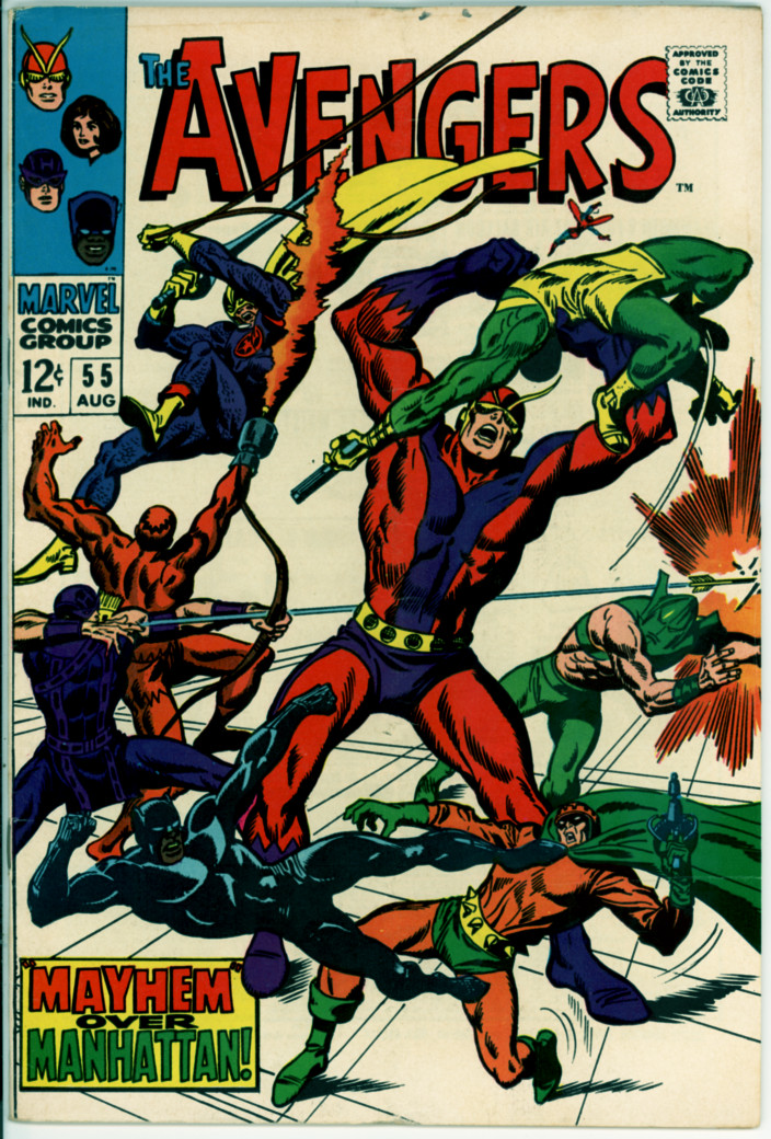 Avengers 55 (VG- 3.5)