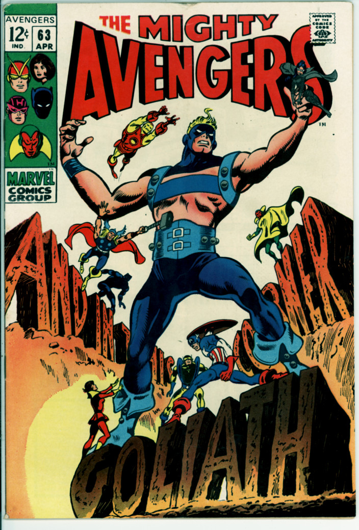 Avengers 63 (VG- 3.5)