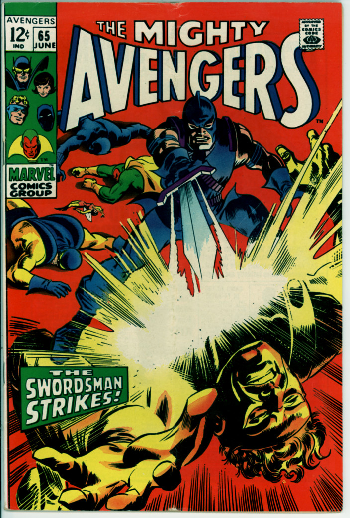 Avengers 65 (VG- 3.5)