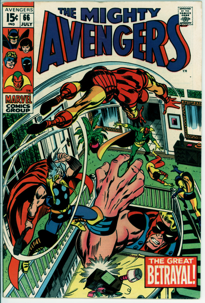 Avengers 66 (VG- 3.5)