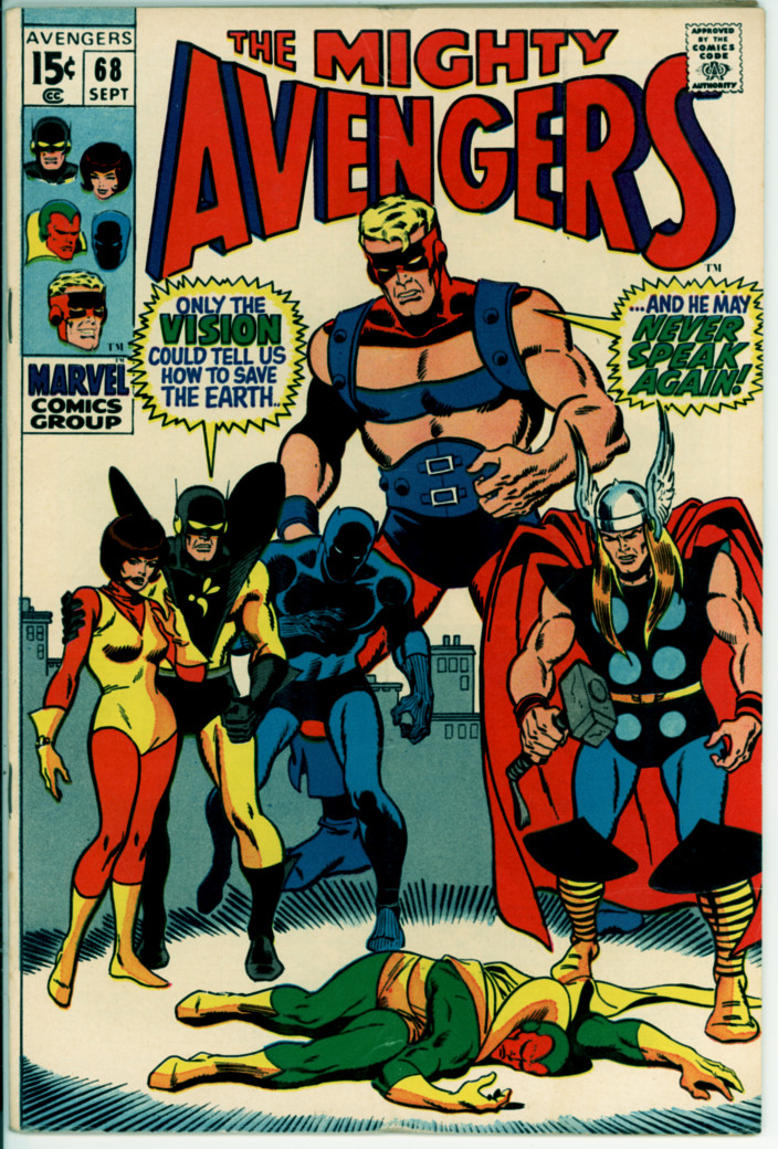 Avengers 68 (VG- 3.5)