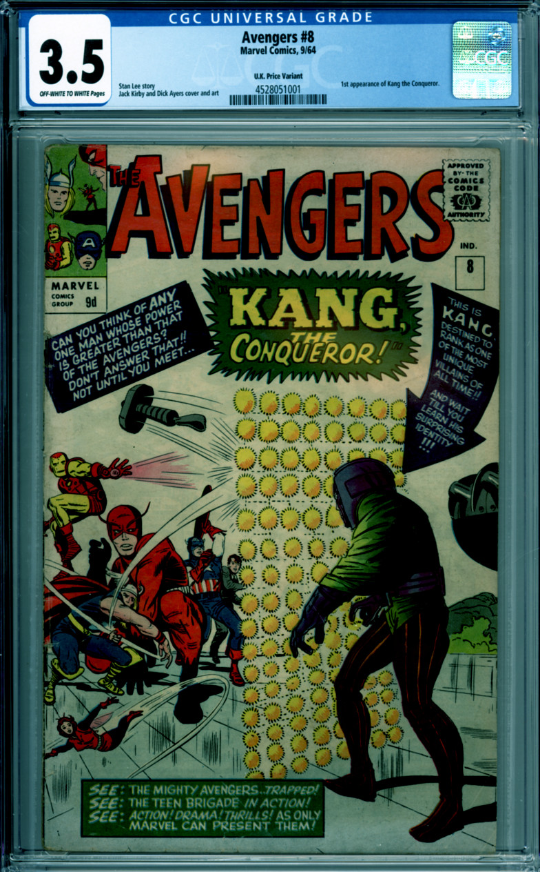 Avengers 8 (CGC 3.5) pence