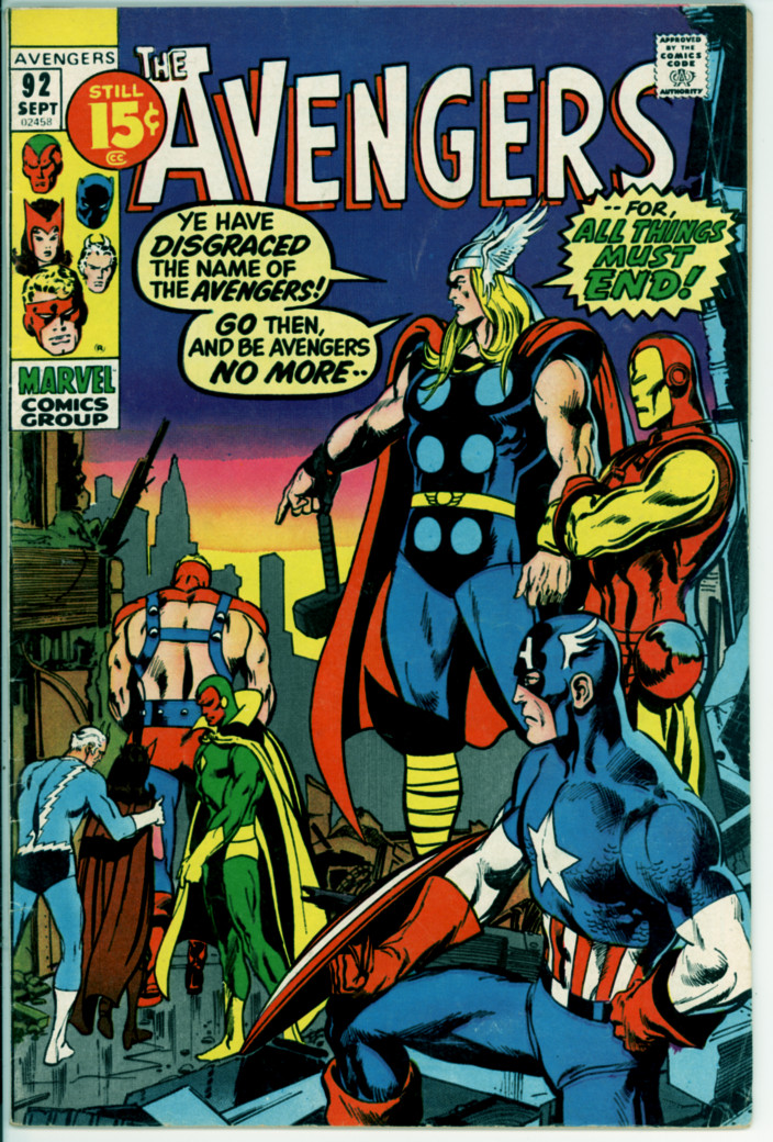 Avengers 92 (VG 4.0)