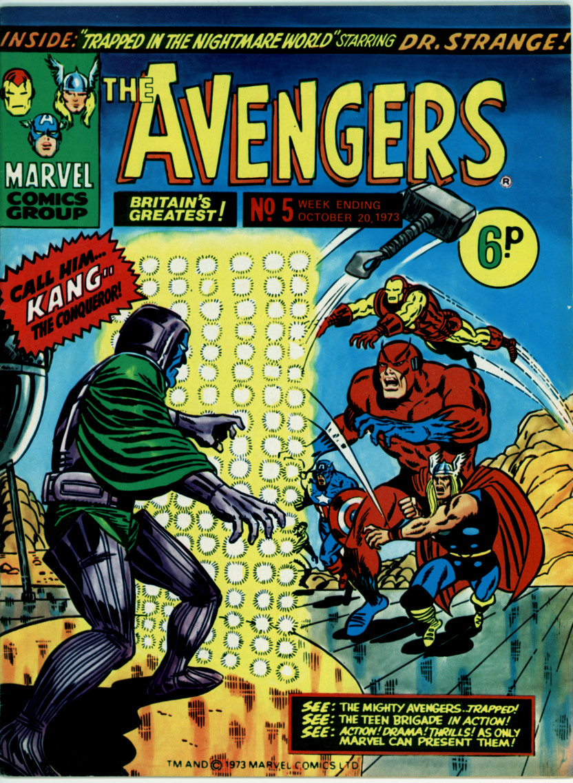 Avengers 5 (VF- 7.5)
