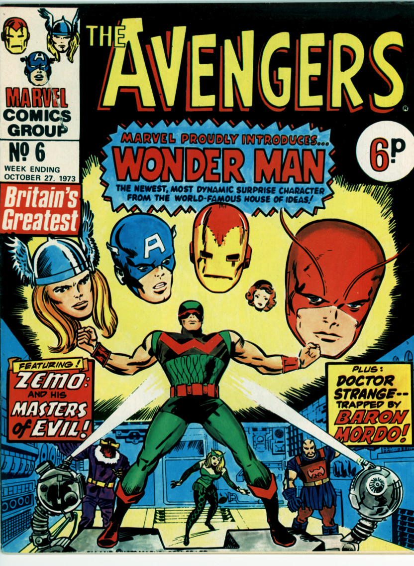 Avengers 6 (VG+ 4.5)