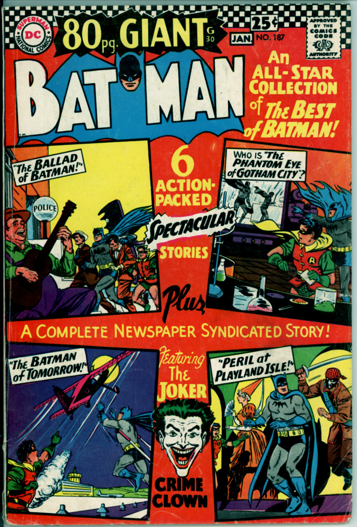 Batman 187 (VG- 3.5)