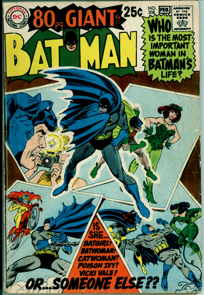 Batman 208 (G/VG 3.0)