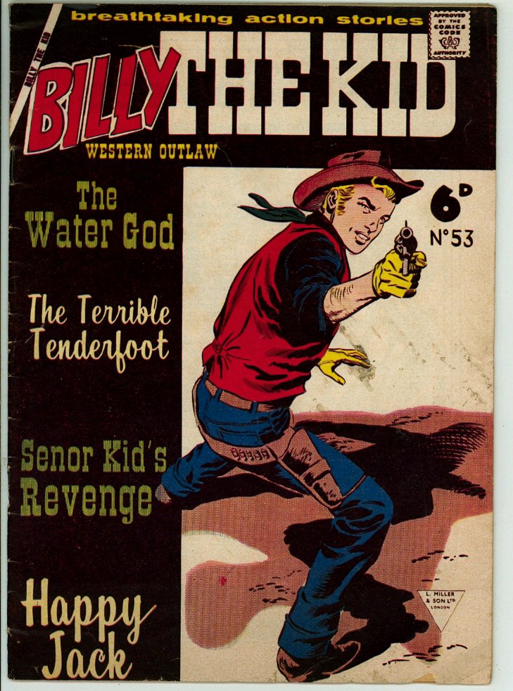 Billy the Kid 53 (G/VG 3.0)