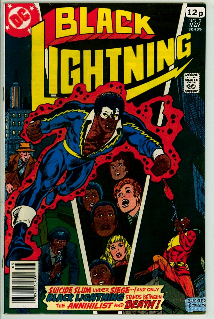 Black Lightning 9 (FN/VF 7.0) pence