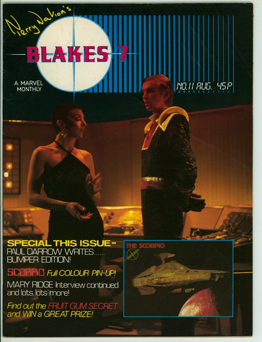 Blake's 7 11 (VG- 3.5)