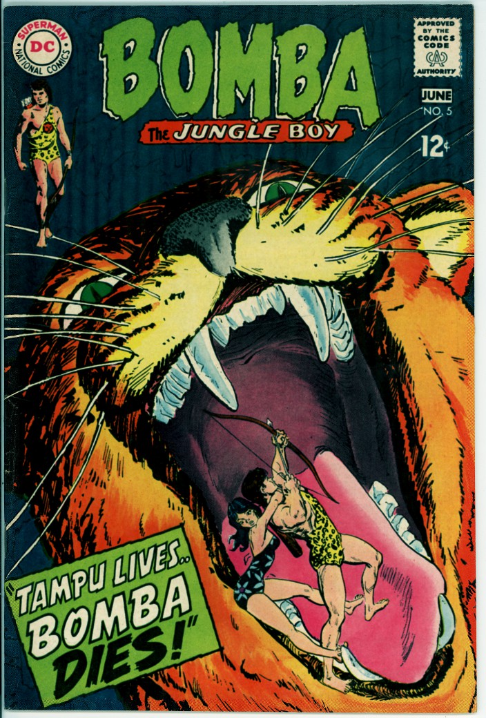 Bomba the Jungle Boy 5 (VF- 7.5)