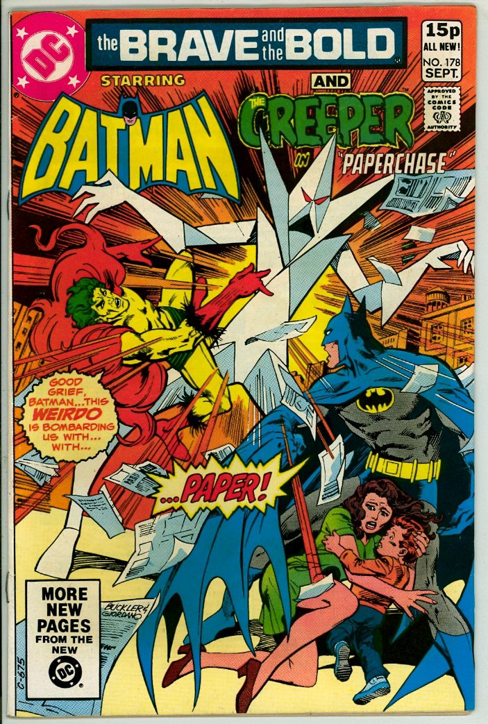 Brave and the Bold 178 (VG- 3.5) pence